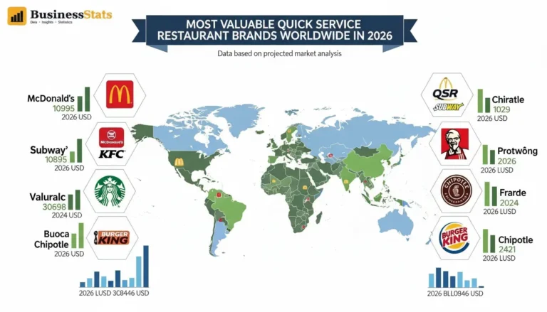 Most Valuable Quick Service Restaurant Brands Worldwide in 2026