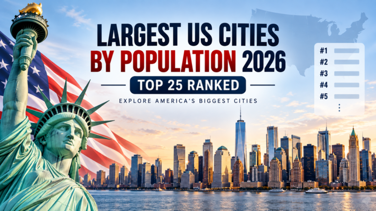 Largest US Cities by Population 2026: Top 25 Ranked