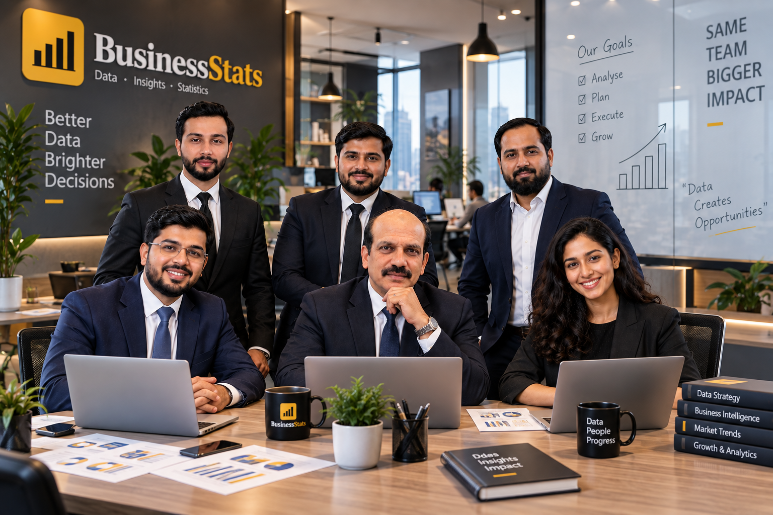 Das Team von Business Stats