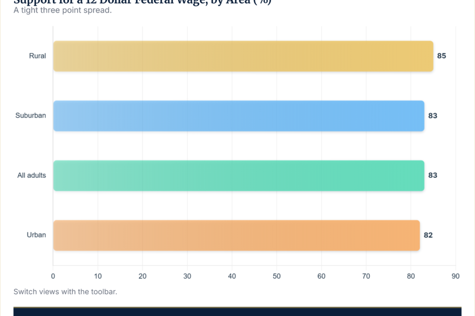 Minimum Wage Increase Support 2026: Urban vs Rural